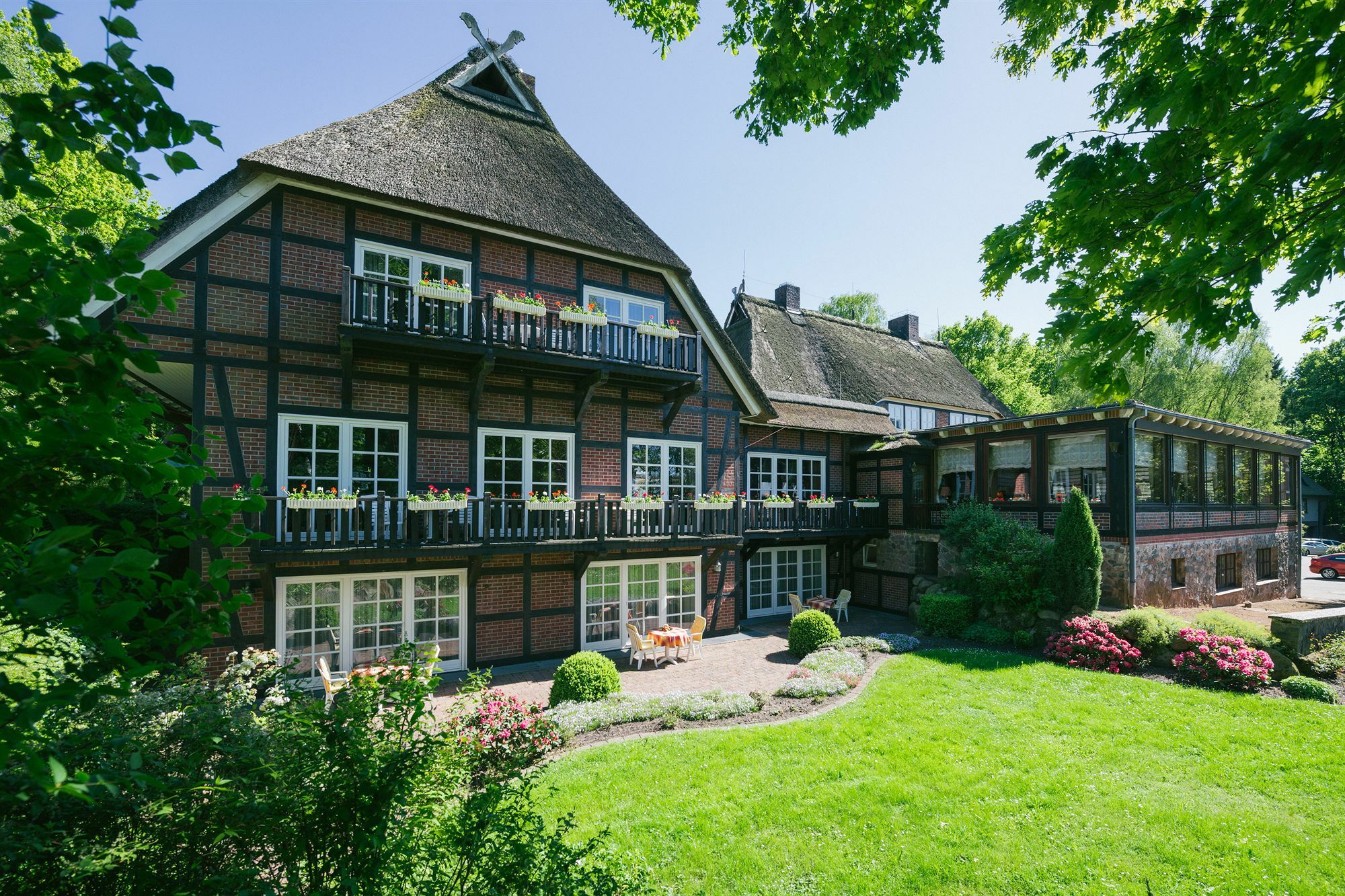 Hotel Landhaus Hoepen Schneverdingen Dış mekan fotoğraf
